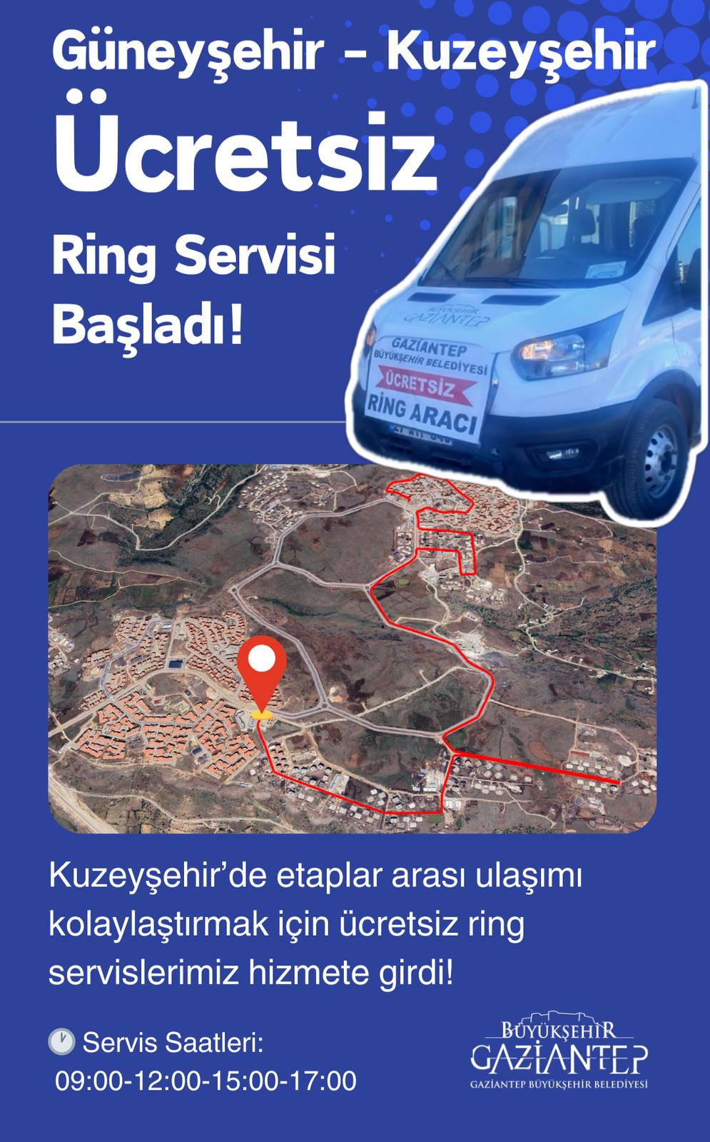 Gazi̇antep Büyükşehi̇r Güneyşehi̇r Ve Kuzeyşehi̇r’de Etaplar Arasi Ri̇ng Seferi̇ Oluşturdu (2)
