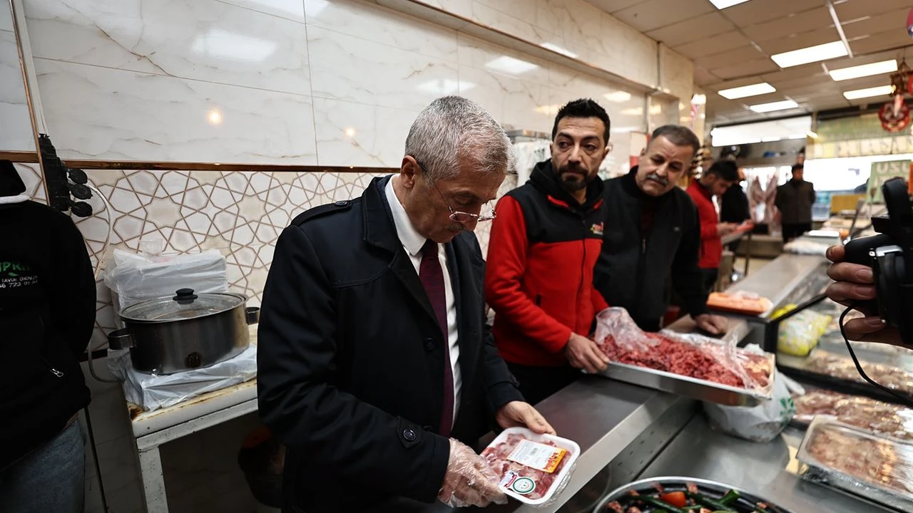 Gaziantepte Kasap Ve Marketlere Denetim