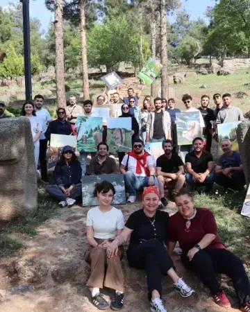 Aa 20250517 37985508 37985505 Yesemek Tas Ocagi Ve Heykel Atolyesinde Sanat Calistayi Gerceklestirildi 1741141875