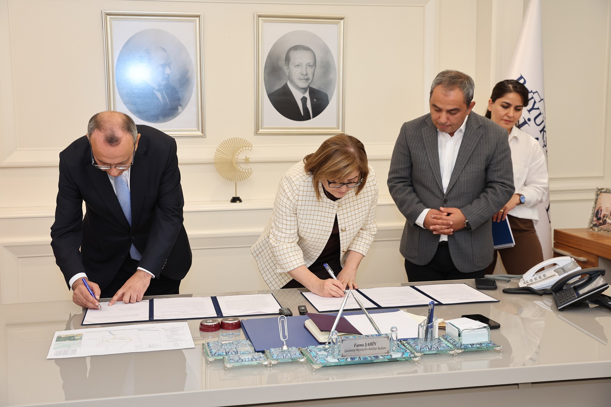 Gazi̇antep Büyükşehi̇r’den Yeni̇ Yeşi̇l Alan Çalişmasi (3)