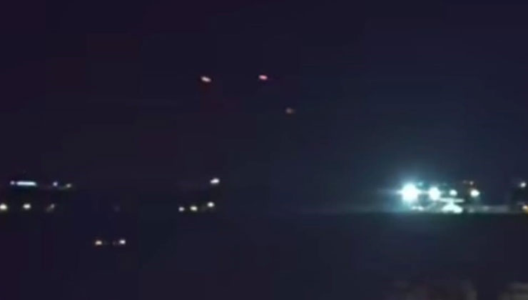 Iranin Israile Attigi Fuzeler Gece Boyunca Gaziantepten Goruldu-1