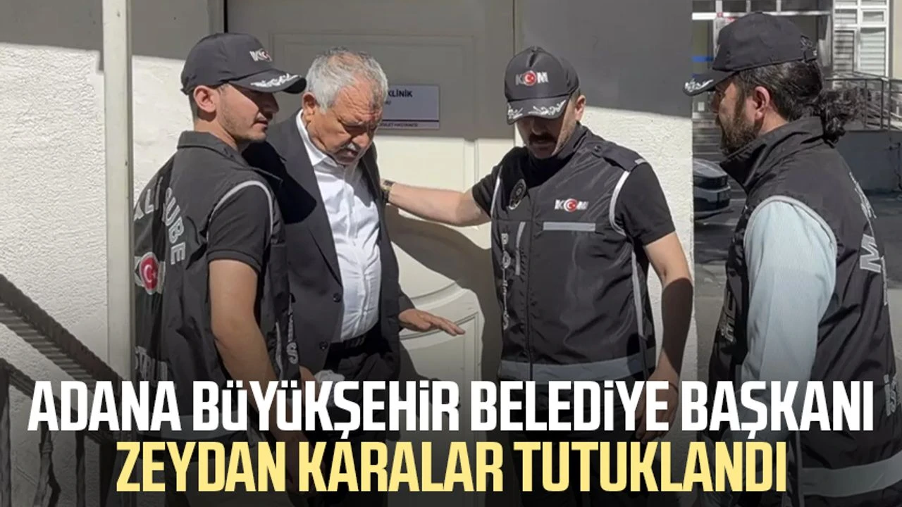 Adana Buyuksehir Belediye Basakni Zeydan Kayalar Tutuklandi 0807