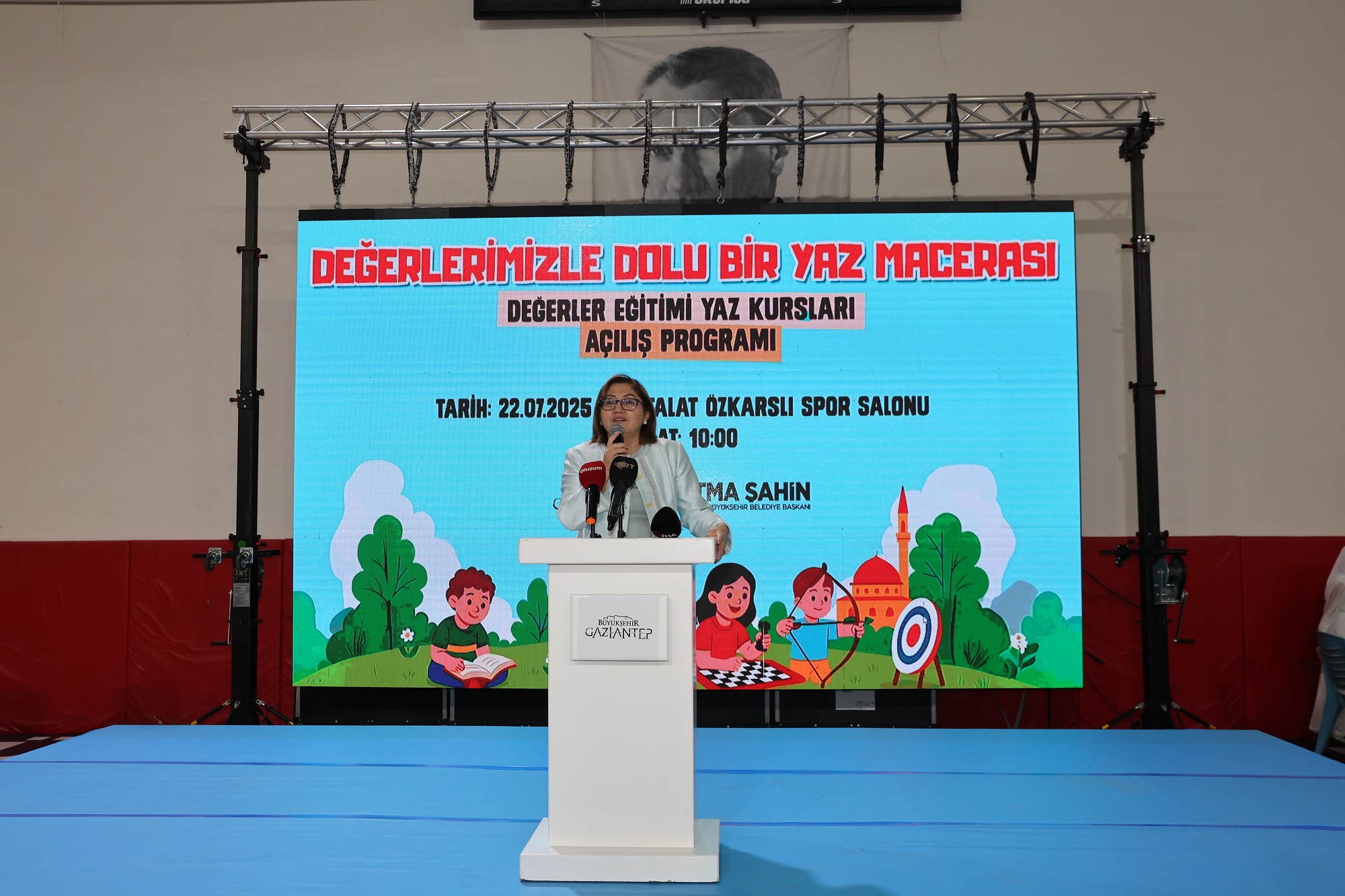 Büyükşehi̇r’den Yaz Tati̇li̇nde 12 Bi̇n Öğrenci̇ye Değerler Eği̇ti̇mi̇ (1)