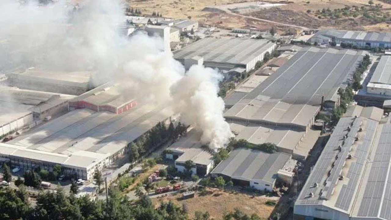 Gaziantep Fabrika Yangin