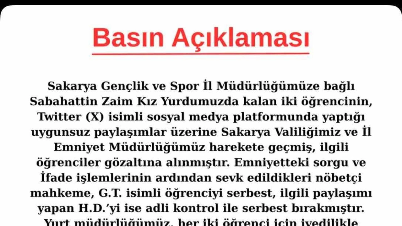 Yurtta Pornografik Film Acip Sosyal Medyada Paylasan 2 Kiz Yurttan Uzaklastirildi