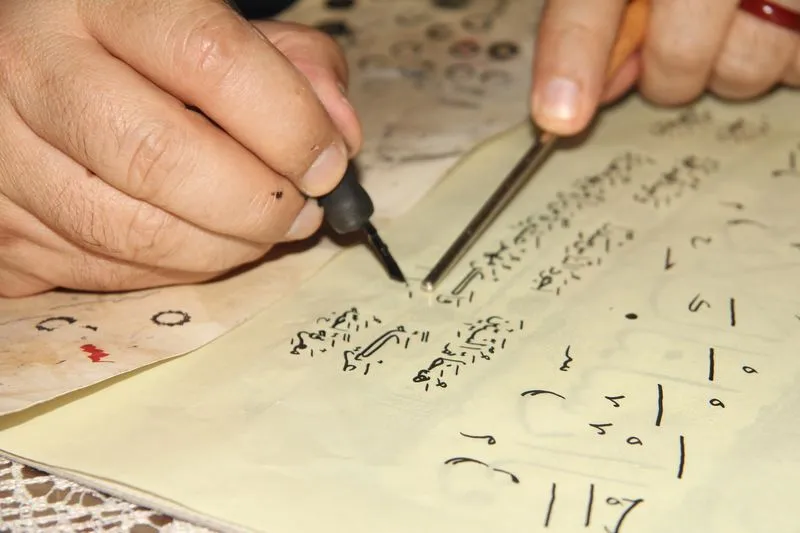 40 Yildir Eserlerini Askla Naksediyor 2