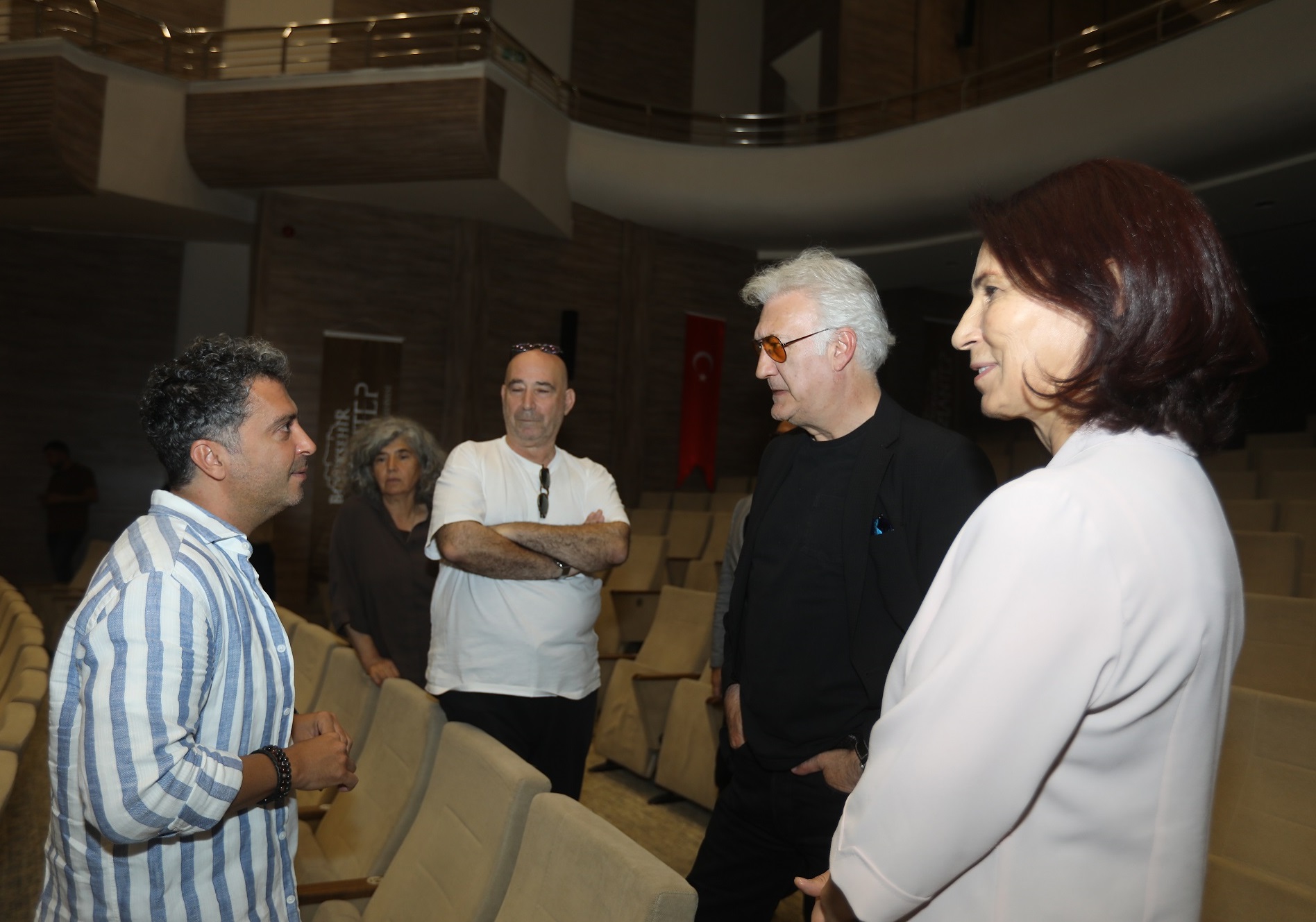 Devlet Ti̇yatrolari Genel Müdürü Karadağli Gazi̇antep Şehi̇r Ti̇yatrosu Provasinda (3)