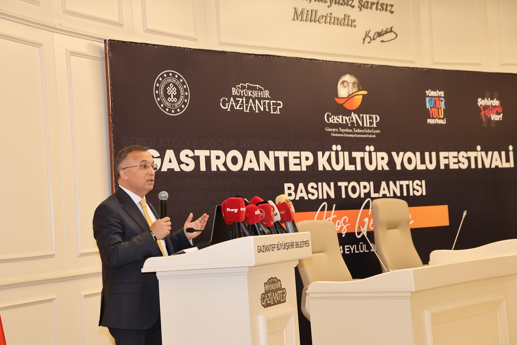 “Gastroantep Kültür Yolu Festi̇vali̇” İçi̇n Bi̇lgi̇lendi̇rme Ve Basin Toplantisi Yapildi (4)
