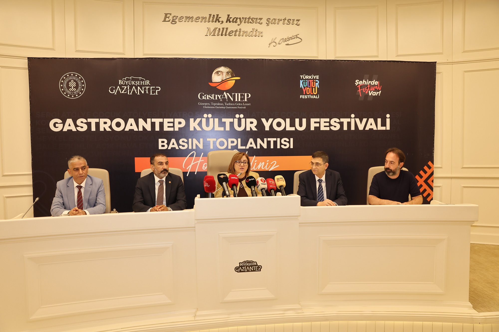 “Gastroantep Kültür Yolu Festi̇vali̇” İçi̇n Bi̇lgi̇lendi̇rme Ve Basin Toplantisi Yapildi (5)