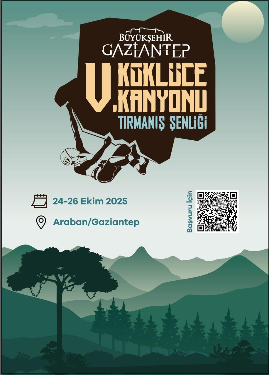 Gazi̇antep Büyükşehi̇r 5’İnci̇ Köklüce Kanyonu Tirmaniş Şenli̇ği̇ Başliyor (3)