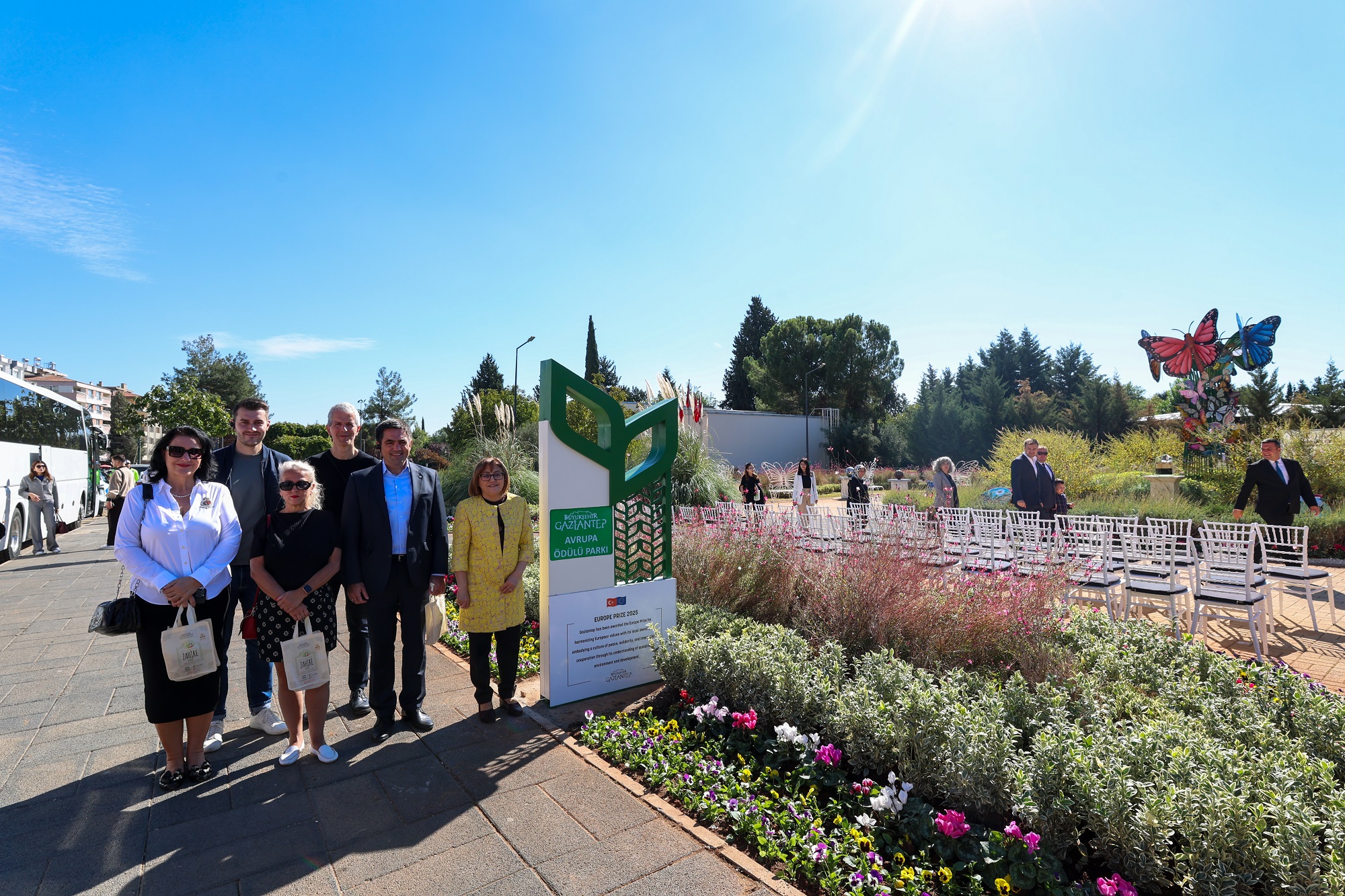 Gazi̇antep Büyükşehi̇r, Avrupa Ödülü’nü Avrupa Parkiyla Taçlandirdi (1)