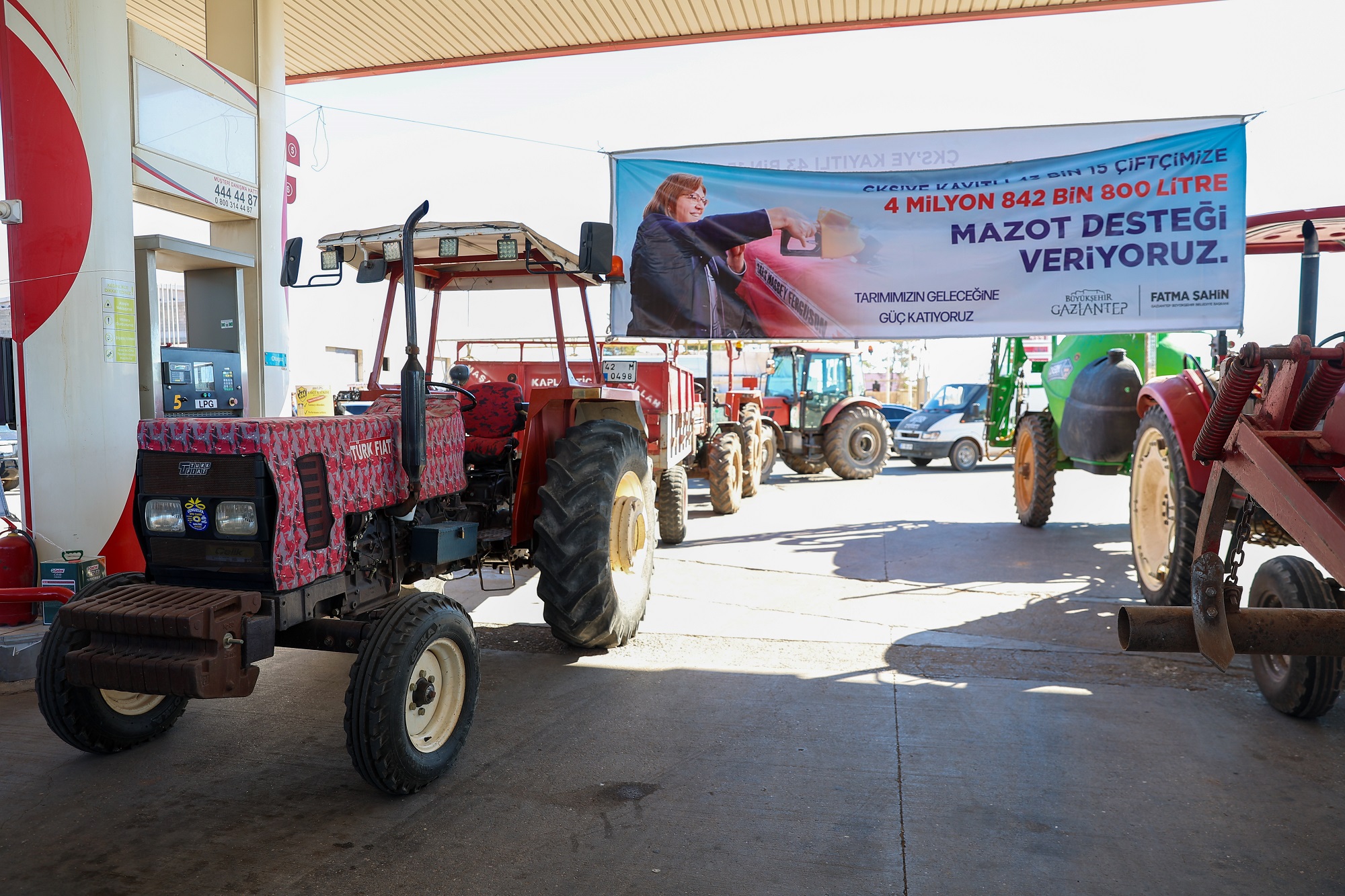 Gazi̇antep Büyükşehi̇r’den Çi̇ftçi̇ye 18 Mi̇lyon 392 Bi̇n 300 Li̇tre Mazot Desteği̇ (4)