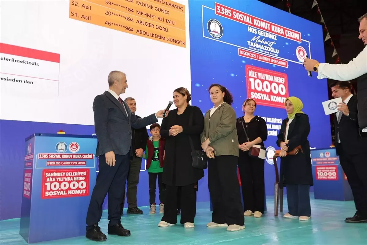 Gaziantep Te 3 Bin 385 Konutun Kura Cekimi Ya 19162311 Amp