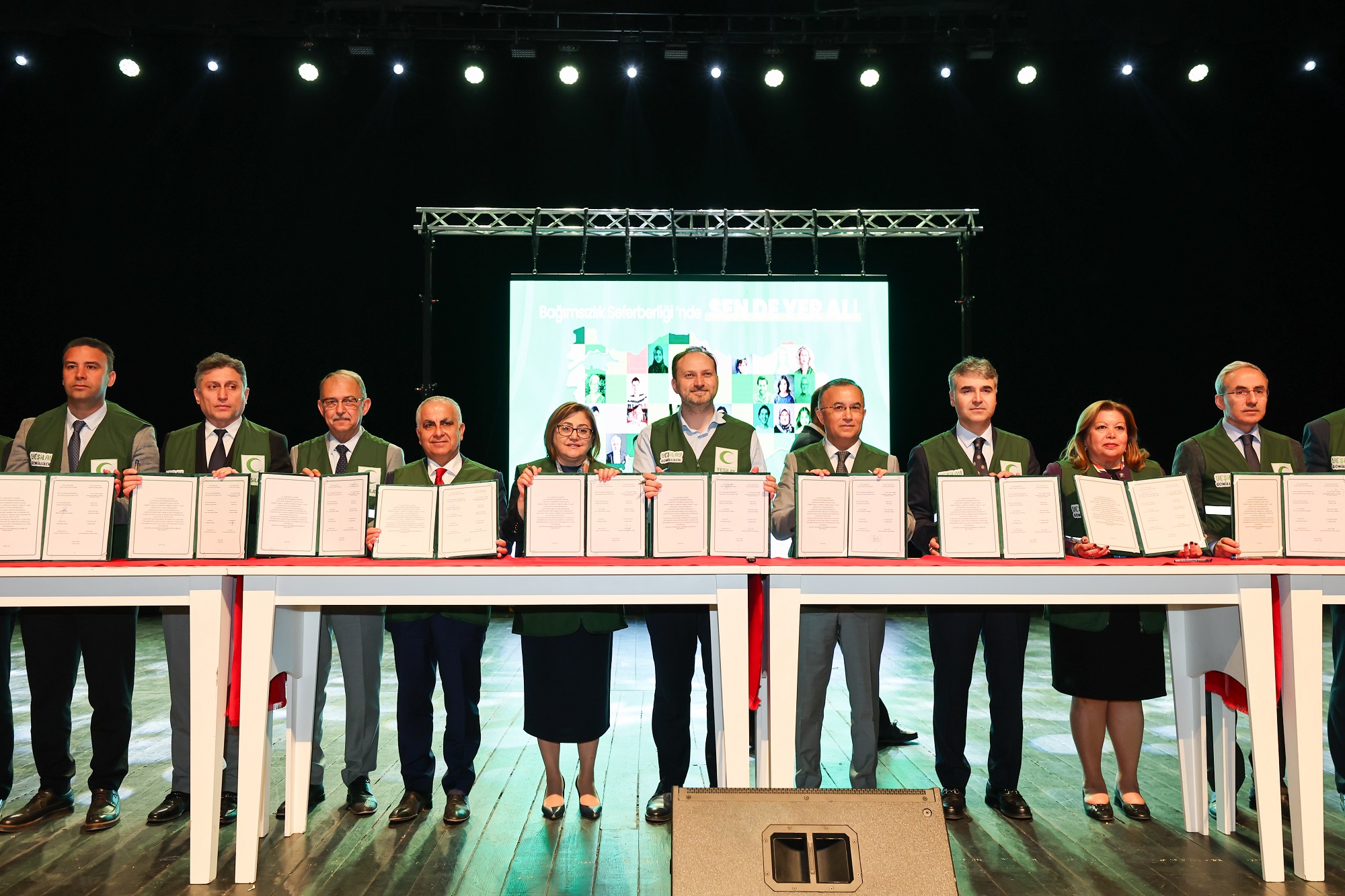 Gazi̇antep’te “Bağimsizlik Seferberli̇ği̇” Protokolü İmzalandi (7)