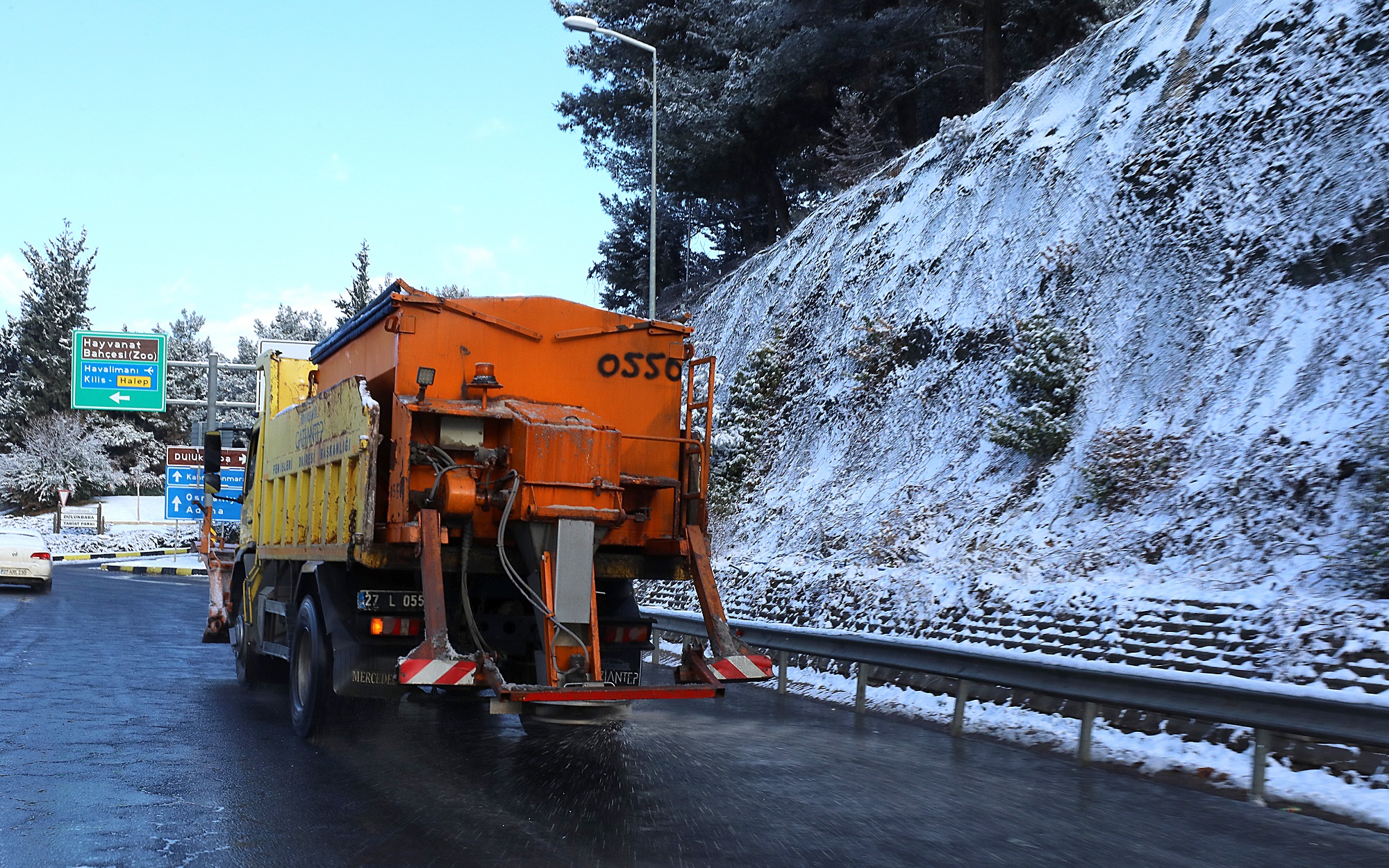 Gazi̇antep Büyükşehi̇r, Olasi Kar Yağişi Ve Don Ri̇ski̇ne Karşi Hazirliklarini Sürdürüyor (4)