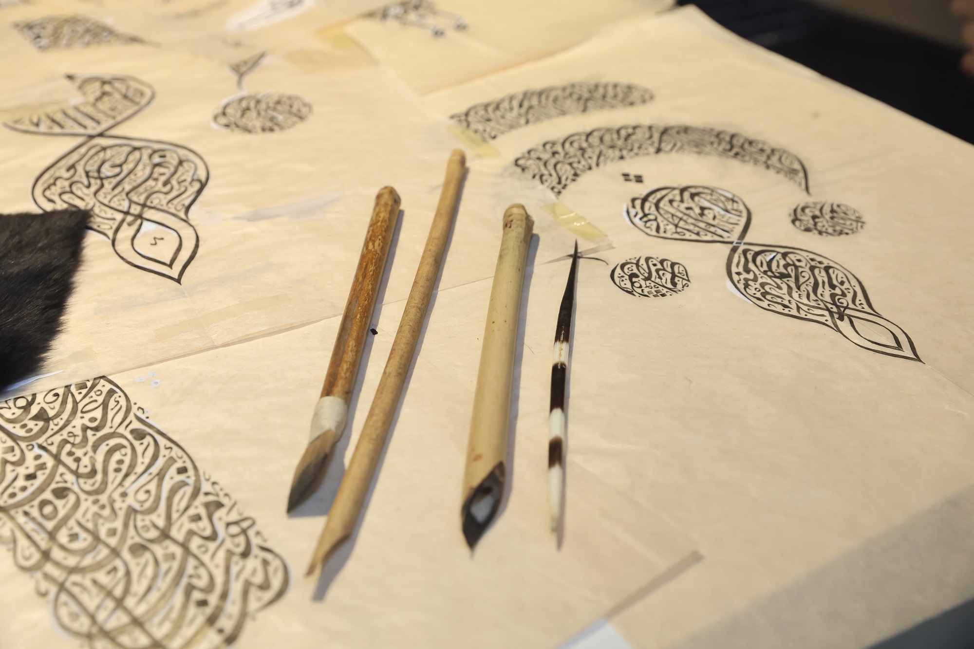 Gazi̇antep Büyükşehi̇r’den “Kalemden Kalbe” Hüsn İ Hat Sergi̇si̇ (1)