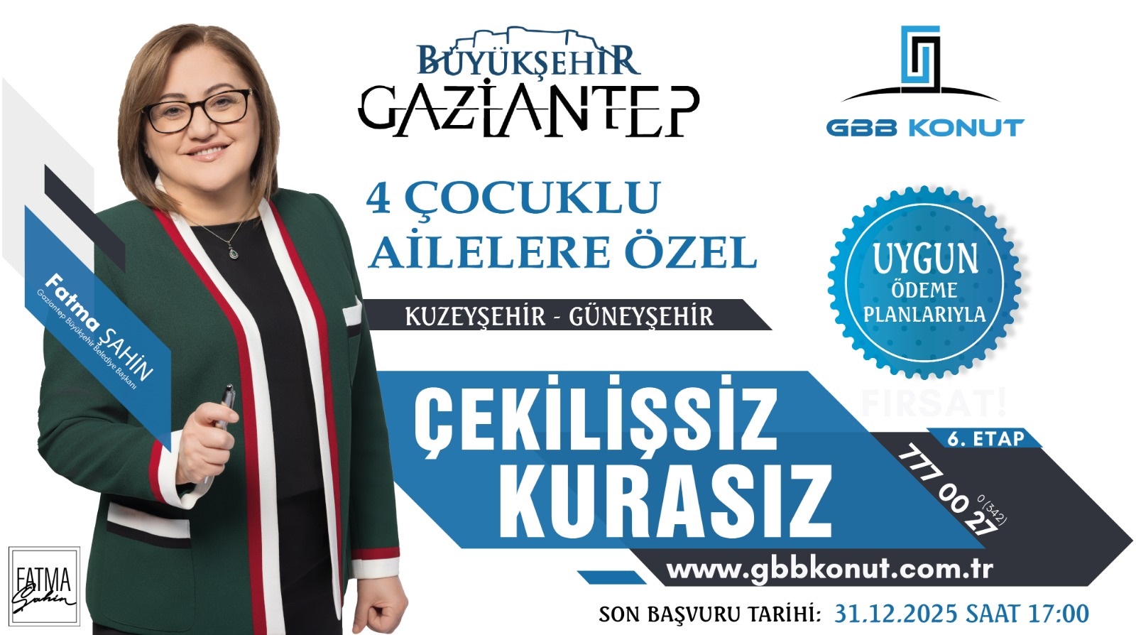 Gazi̇antep Büyükşehi̇r’i̇n Yeni̇ Konut Müjdesi̇’ni̇n Şartlari Belli̇ Oldu (2)
