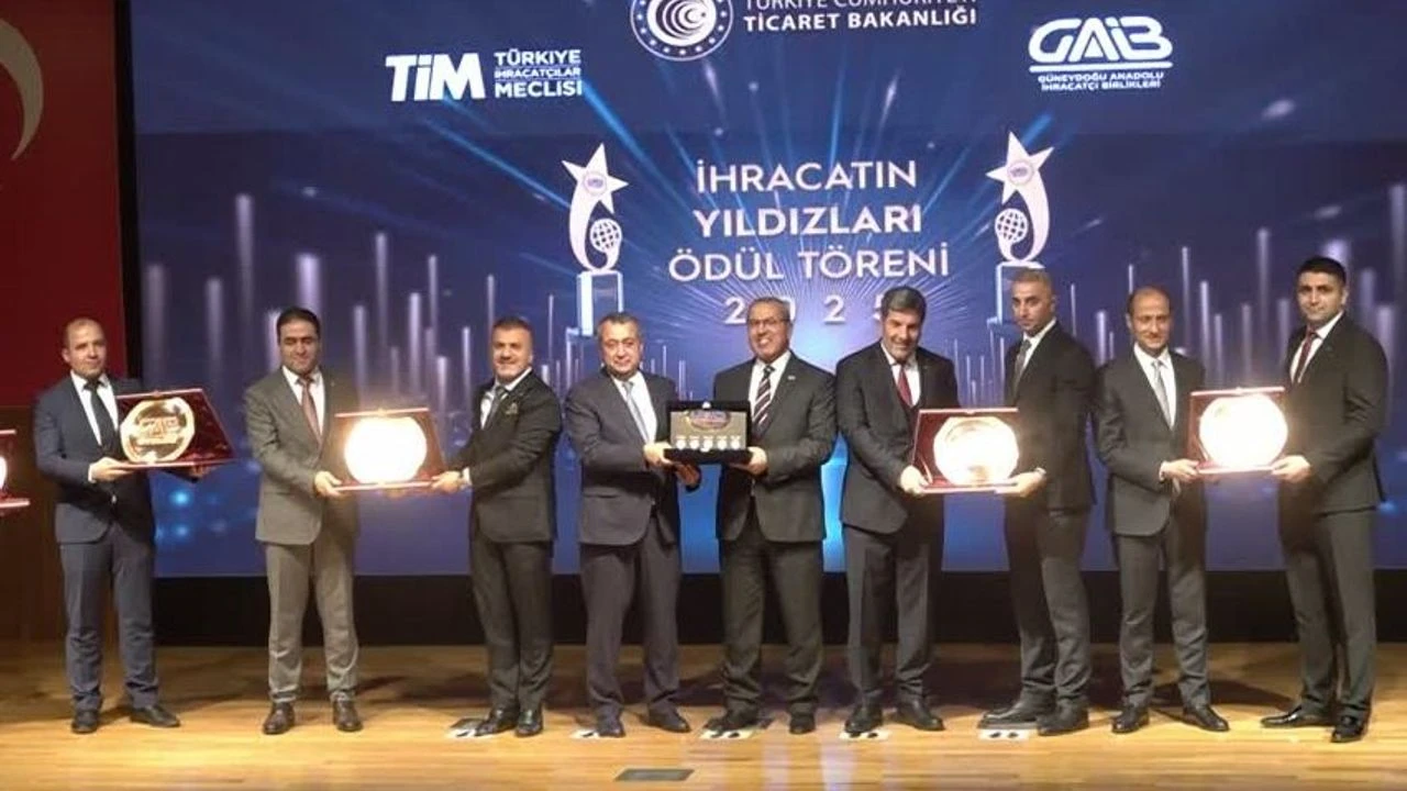 Gaziantepte Ihracatin Yildizlari Odul Toreni (1)