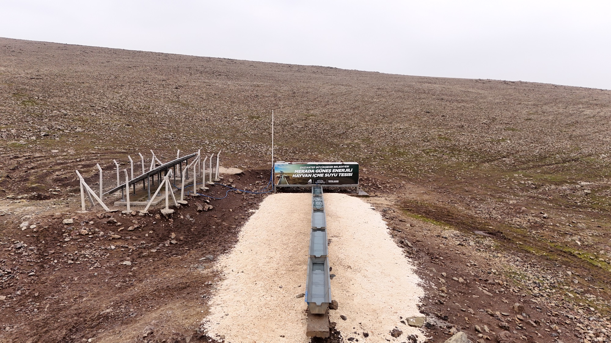 Gazi̇antep Büyükşehi̇r İle Meralarda Hayvanlar Temi̇z Suya Kavuşuyor (3)