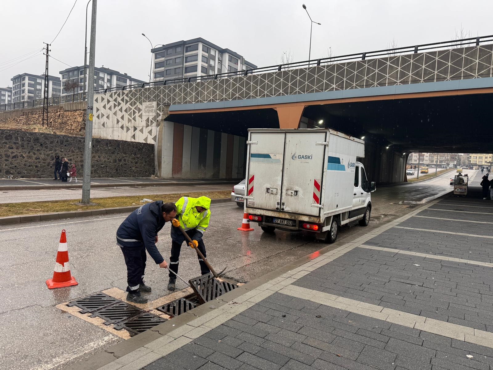 Gazi̇antep Büyükşehi̇r, Sağanak Yağişta Tam Kadro Sahada! (8)
