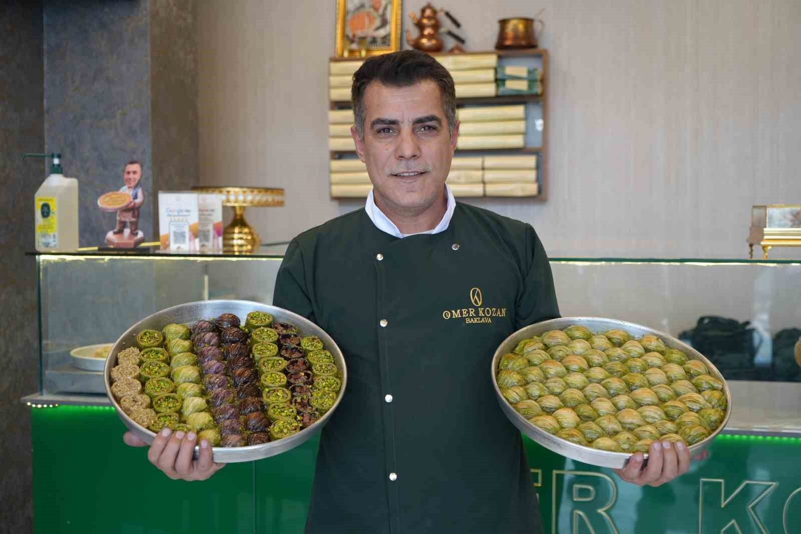 Gaziantep'te Baklavacılarda Bayram Yoğunluğu: Günlük Üretim 20 Tona Ulaştı