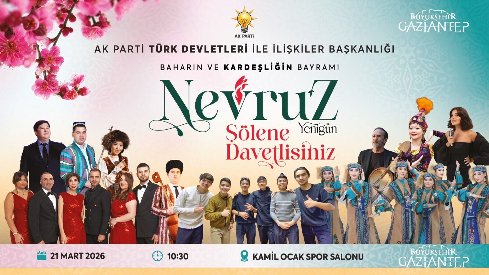 Nevruz Ateşi̇ Gazi̇antep’te Yakilacak (1)-1