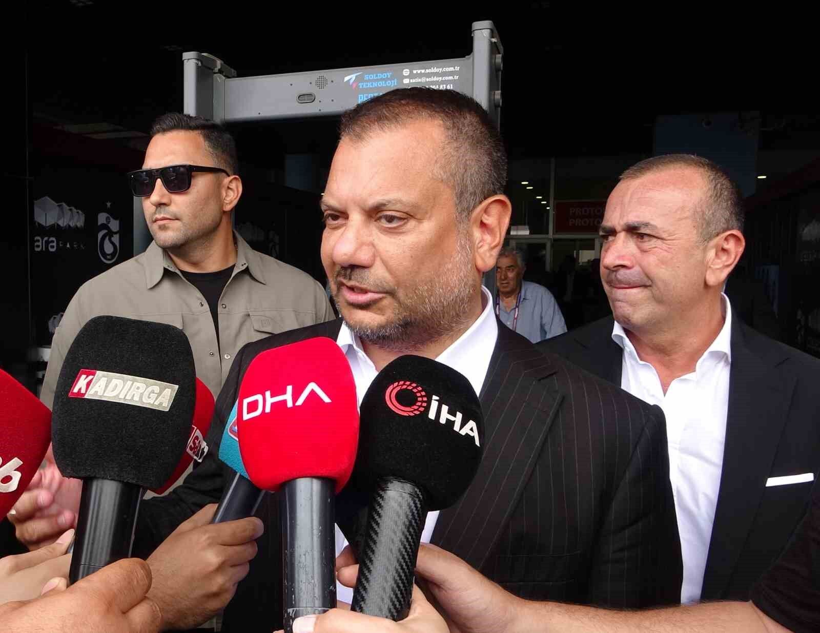 Trabzonspor Başkanı Ertuğrul Doğan Açıkladı: 'Salah Ile Anlaşma Yok'