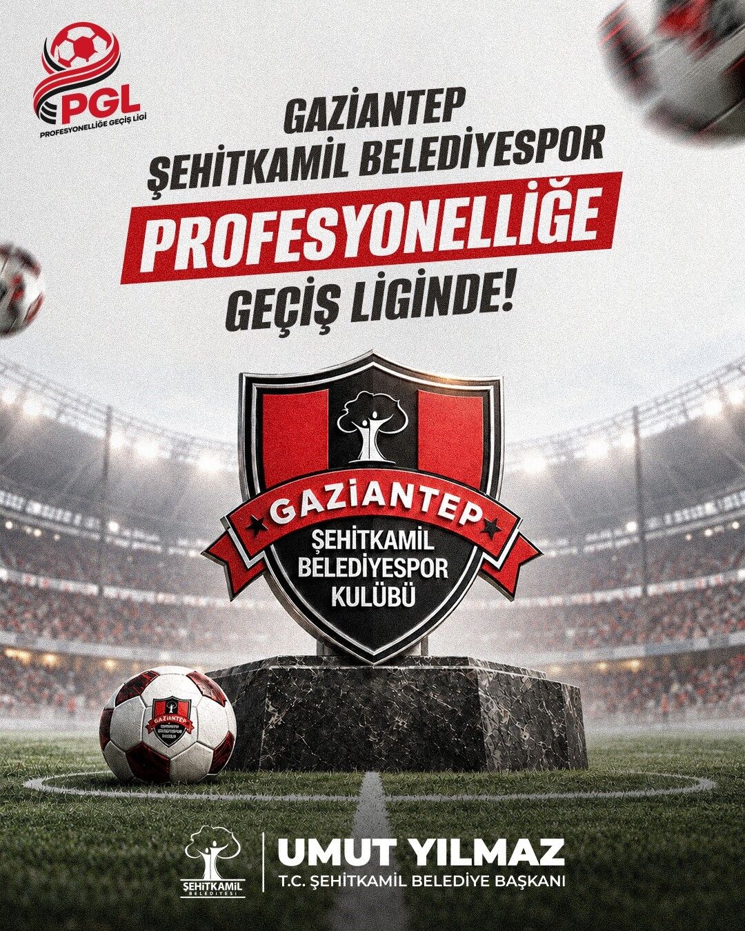 Şehitkamil Belediyespor Pgl'de Mücadele Edecek