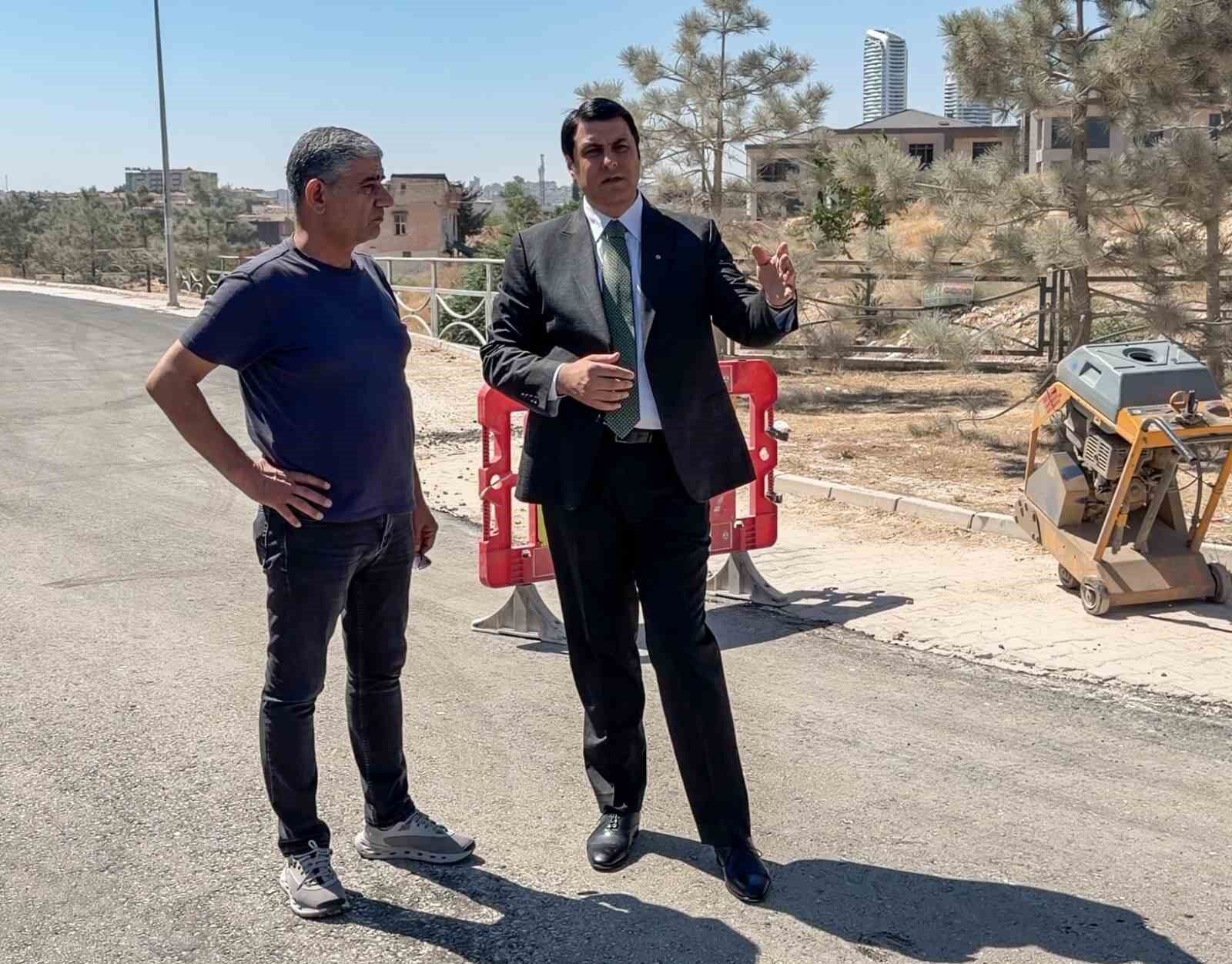 Şehitkamil Çamlıtepe'de Yollar Yenilendi